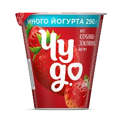 Йогурт густой клубника-земляника