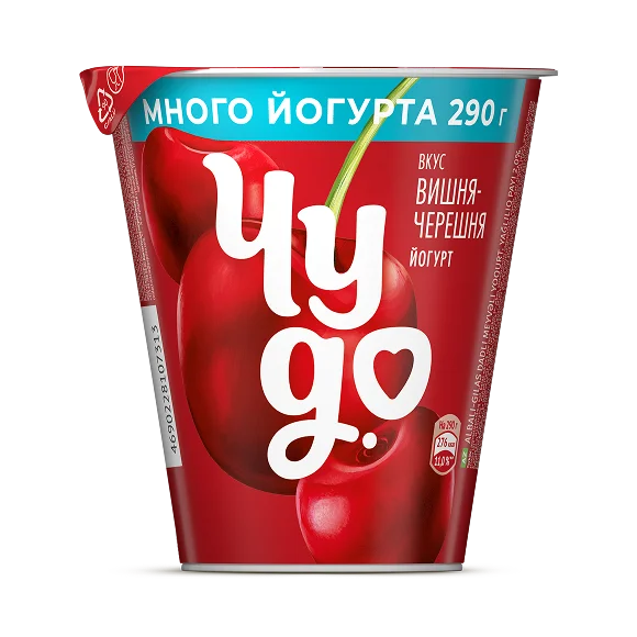 Йогурт густой вишня-черешня