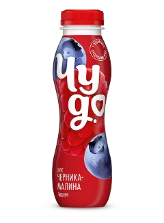 Йогурт питьевой черника-малина