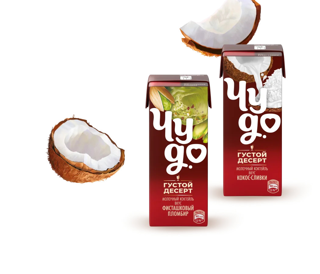 Густые молочные коктейли Чудо для десертного настроения