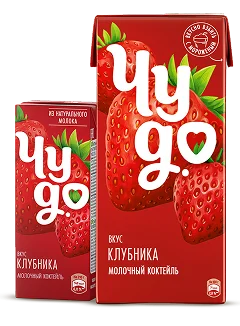 Молочный коктейль клубника