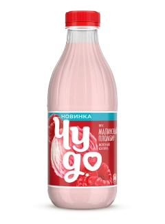 Молочный коктейль малиновый пломбир