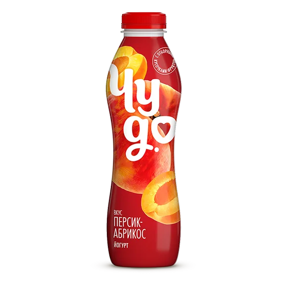 Йогурт питьевой персик-абрикос