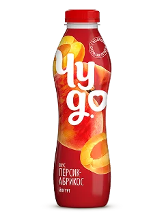 Йогурт питьевой персик-абрикос