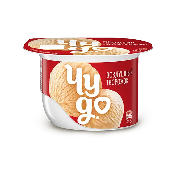 Творожный десерт пломбир