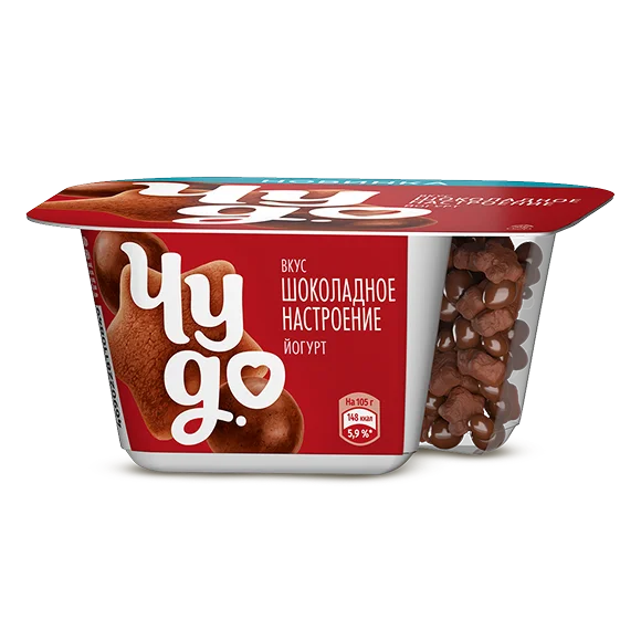 Йогурт с насыпками шоколадное настроение