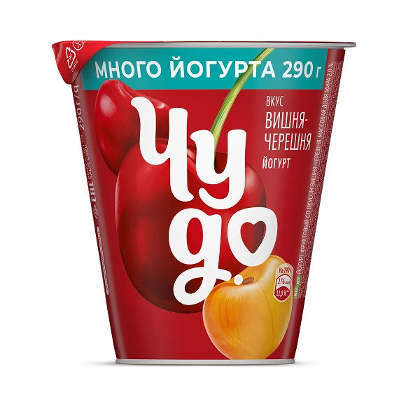 Йогурт густой вишня-черешня